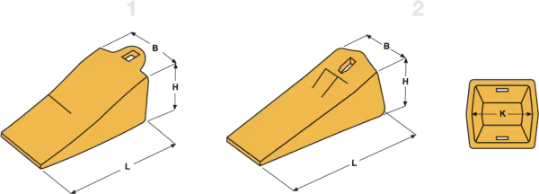 Punte Coniche Tipo Esco Serie S