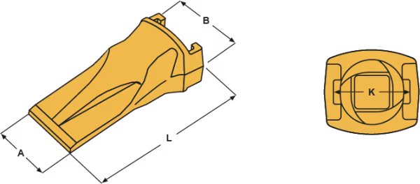 Punte Super V Tipo Esco Serie Syl