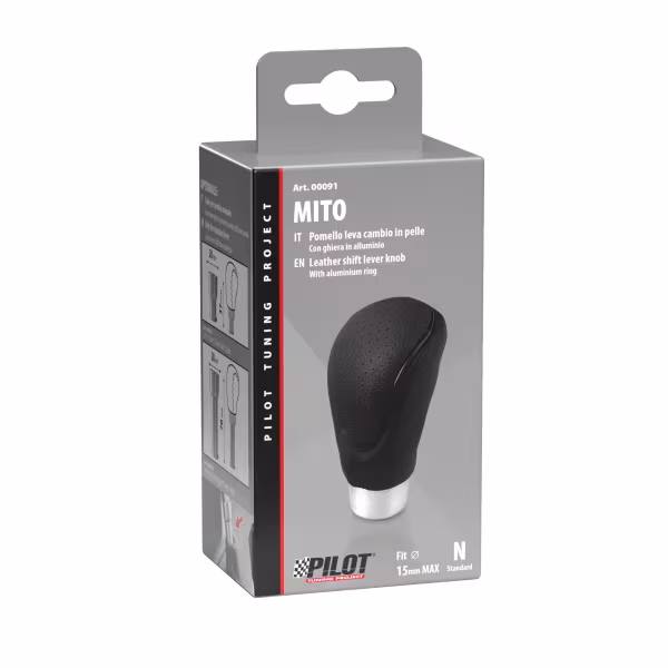 Pilot Mito - Pomello leva cambio - Nero