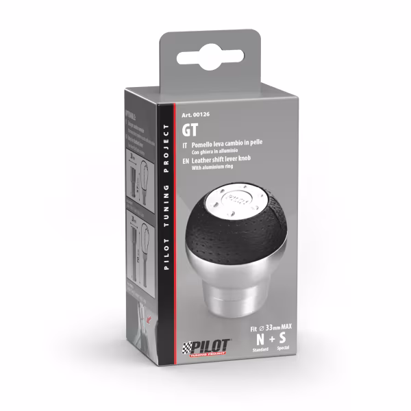 Pilot GT - Pomello leva cambio - Nero