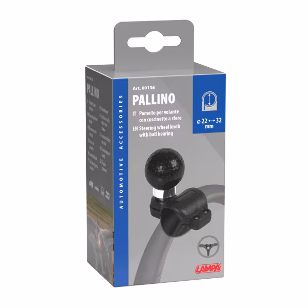 Lampa Pallino, pomello volante