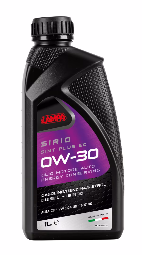 Lampa Sirio Sint Plus EC 0W-30, olio motore auto - 1 L