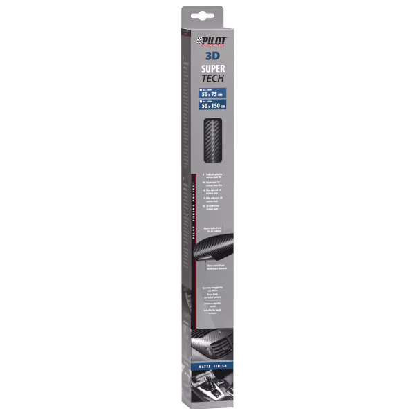 Pilot Super-Tech, pellicola adesiva carbon-look 3D