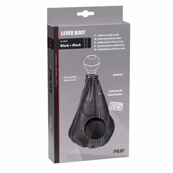 Pilot Cuffia leva cambio - Nero