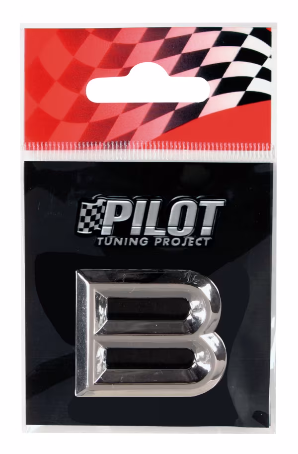 Pilot 3D Letters Type-2 (26 mm) - B