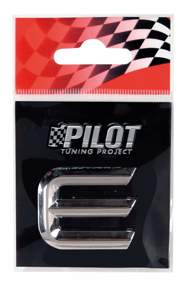 Pilot 3D Letters Type-2 (26 mm) - E
