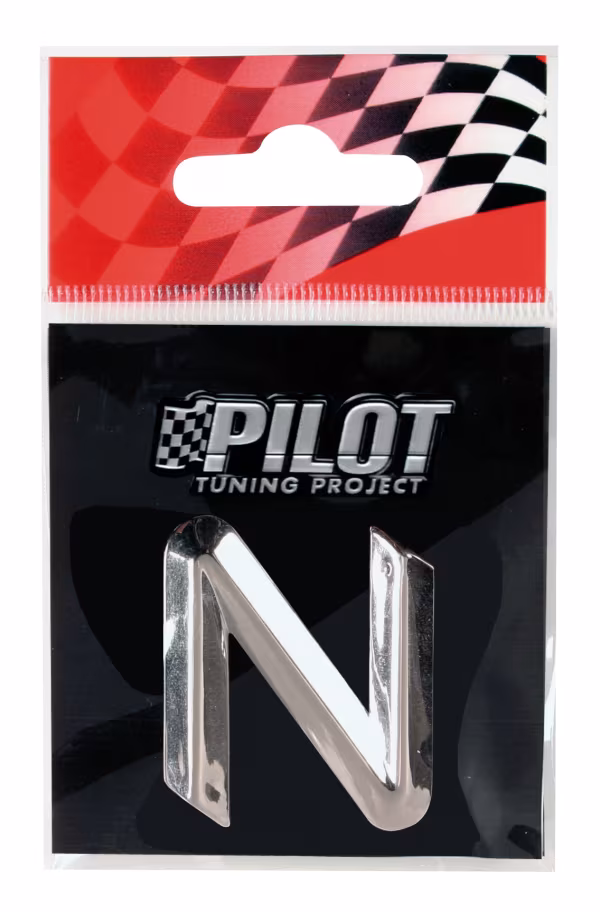 Pilot 3D Letters Type-2 (26 mm) - N