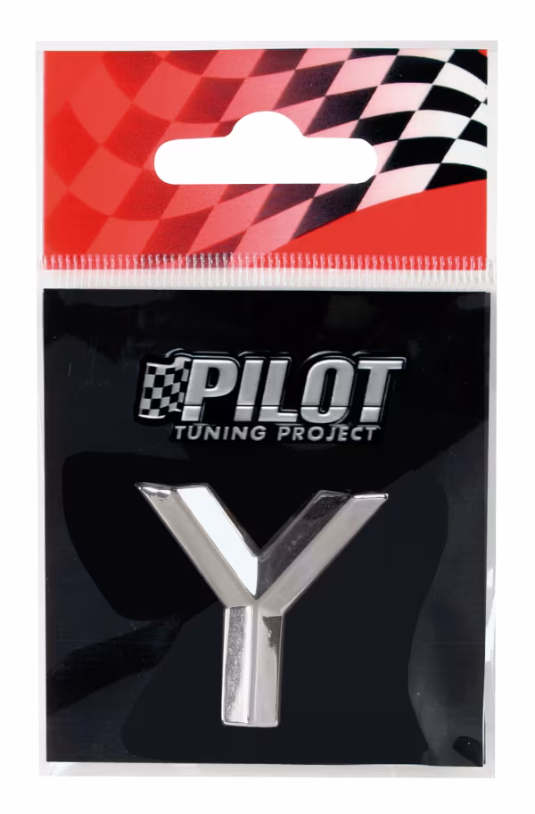 Pilot 3D Letters Type-2 (26 mm) - Y