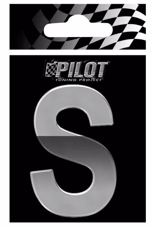 Pilot 3D Letters Type-4 (70 mm) - S