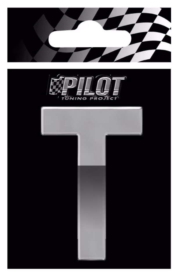 Pilot 3D Letters Type-4 (70 mm) - T