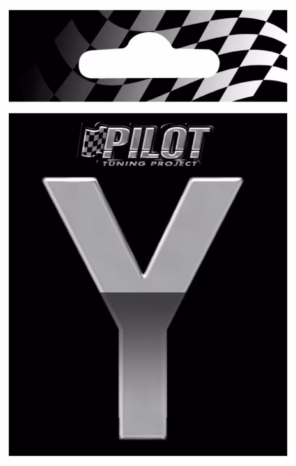 Pilot 3D Letters Type-4 (70 mm) - Y