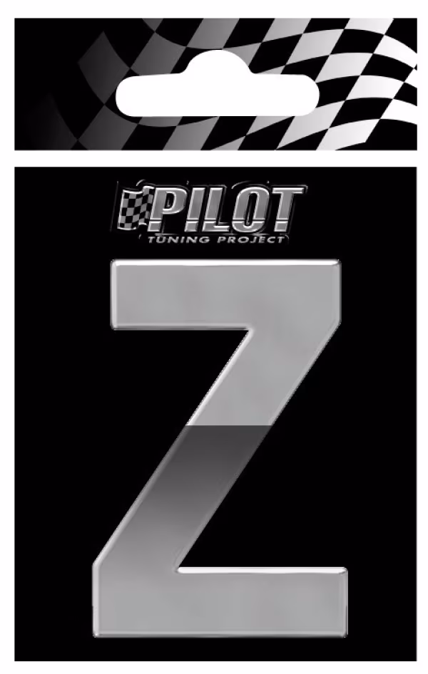 Pilot 3D Letters Type-4 (70 mm) - Z