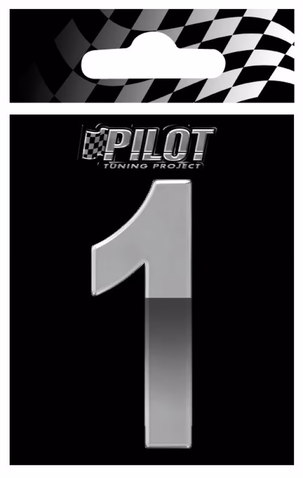 Pilot 3D Letters Type-4 (70 mm) - 1