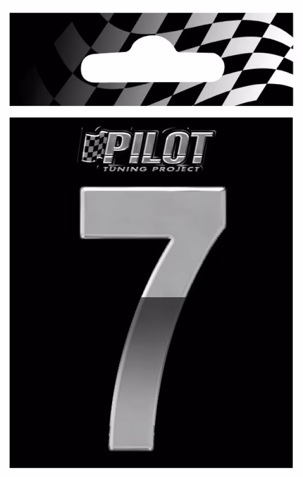 Pilot 3D Letters Type-4 (70 mm) - 7