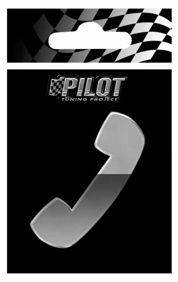 Pilot 3D Letters Type-4 (70 mm) - Telefono