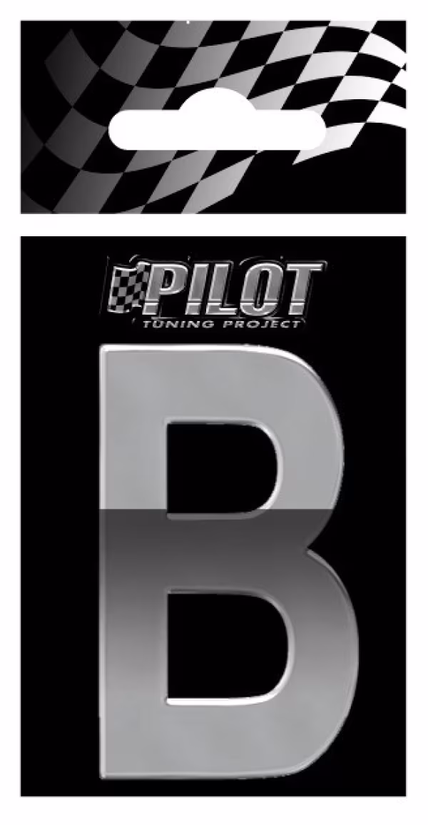 Pilot 3D Letters Type-5 (56 mm) - B