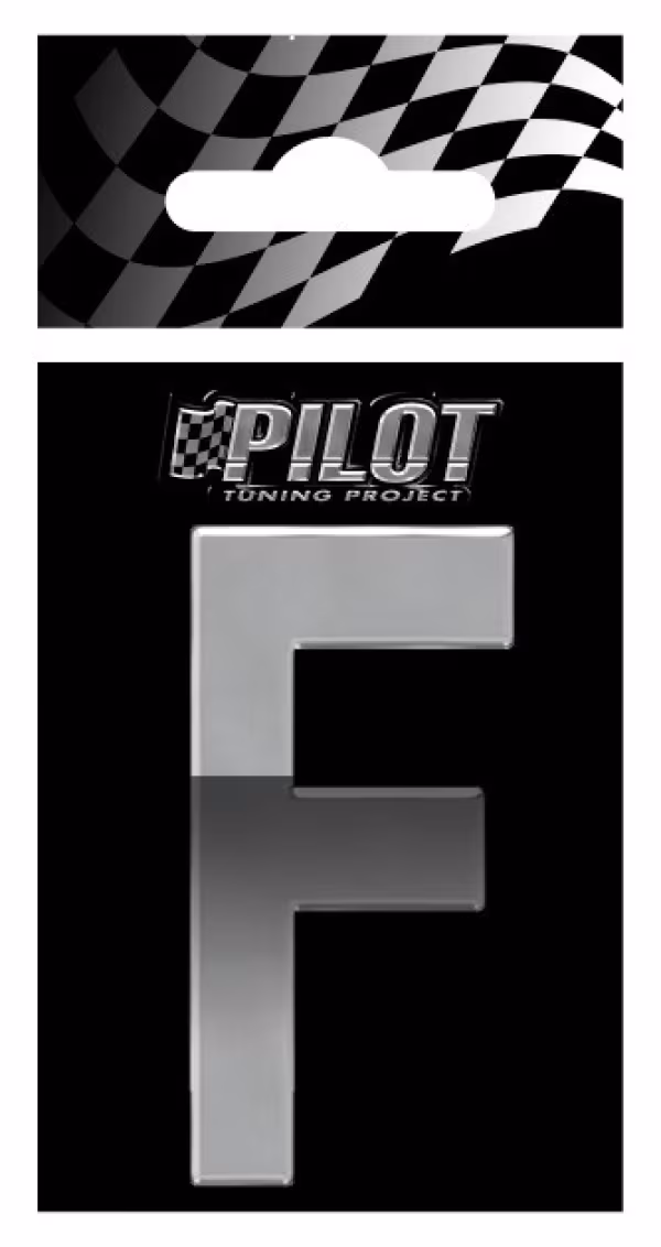 Pilot 3D Letters Type-5 (56 mm) - F