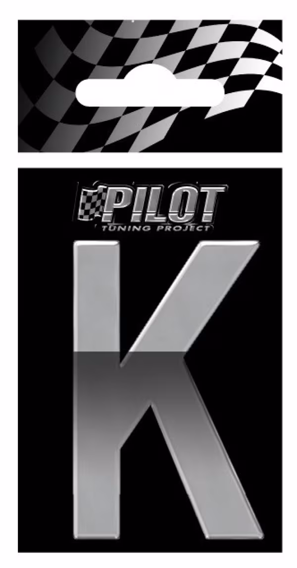 Pilot 3D Letters Type-5 (56 mm) - K