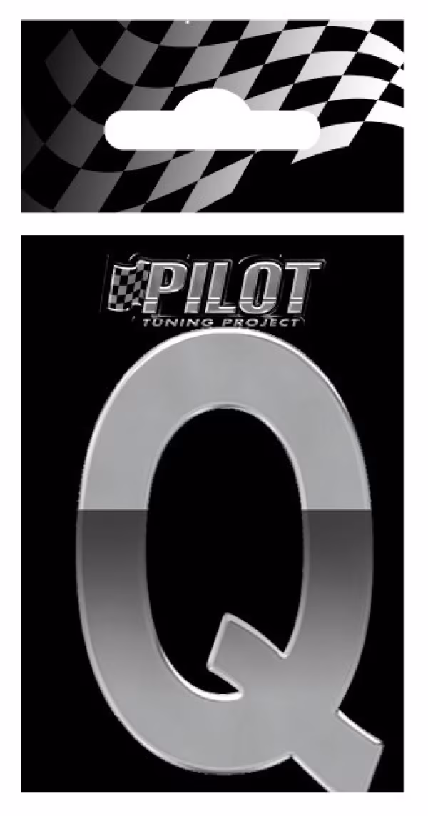 Pilot 3D Letters Type-5 (56 mm) - Q