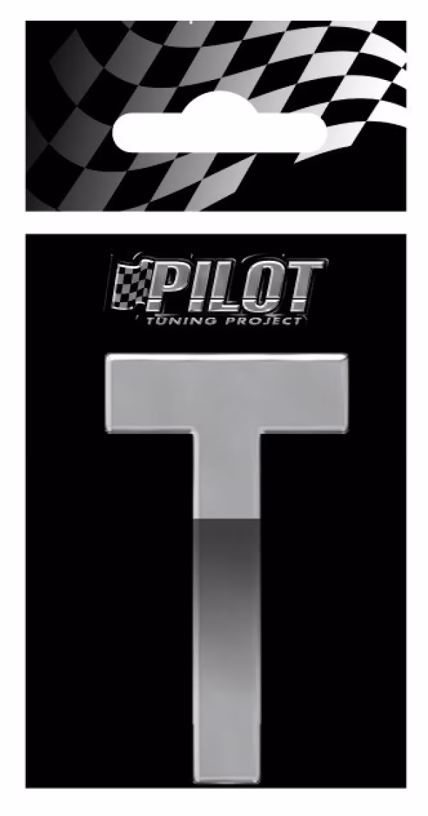 Pilot 3D Letters Type-5 (56 mm) - T