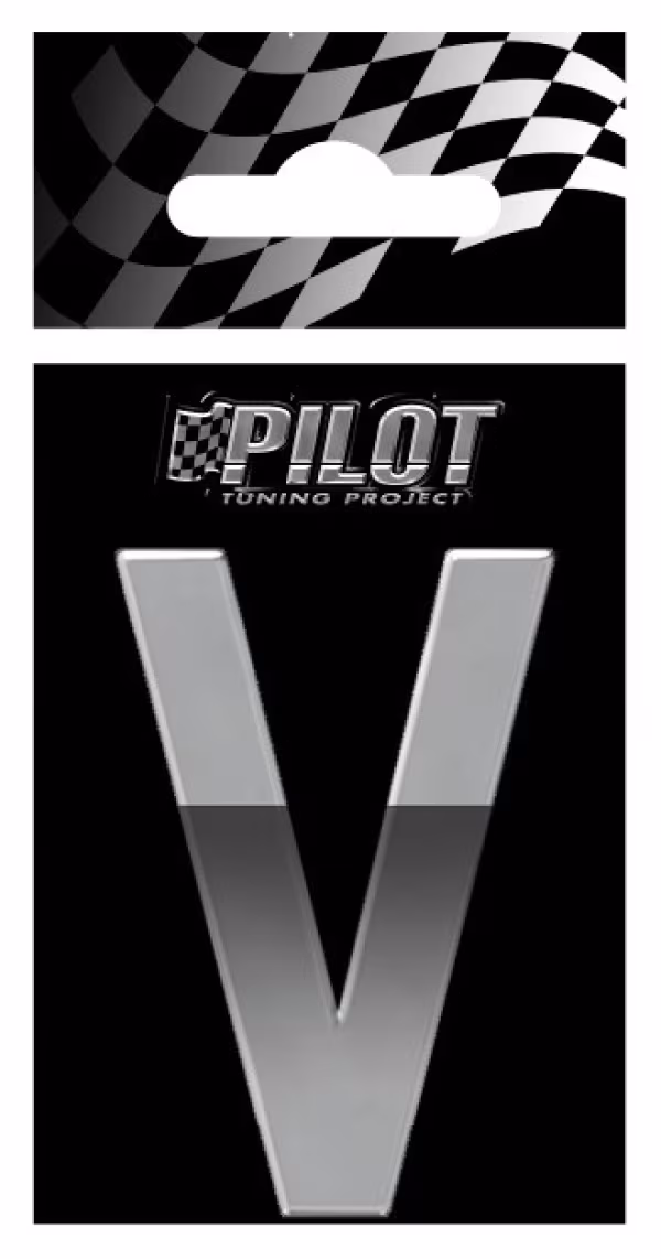 Pilot 3D Letters Type-5 (56 mm) - V