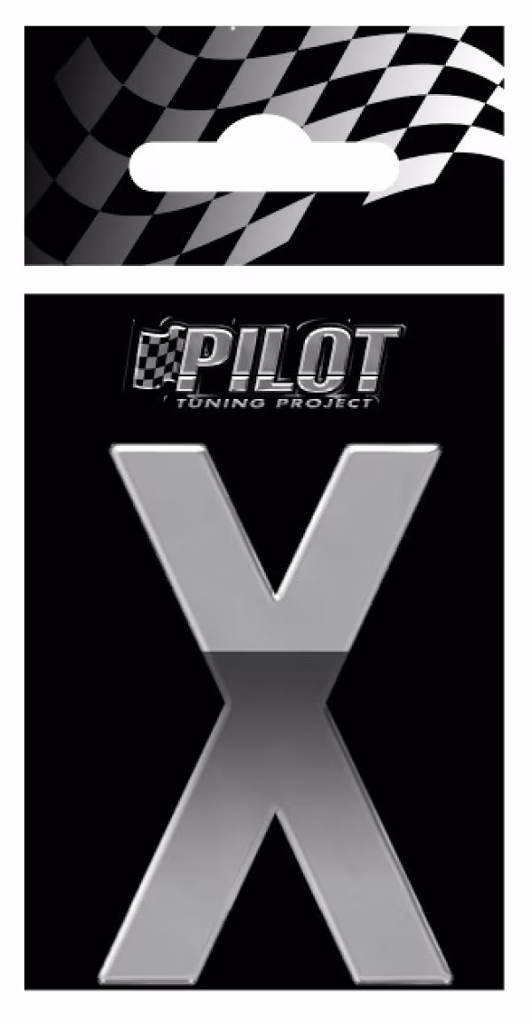 Pilot 3D Letters Type-5 (56 mm) - X