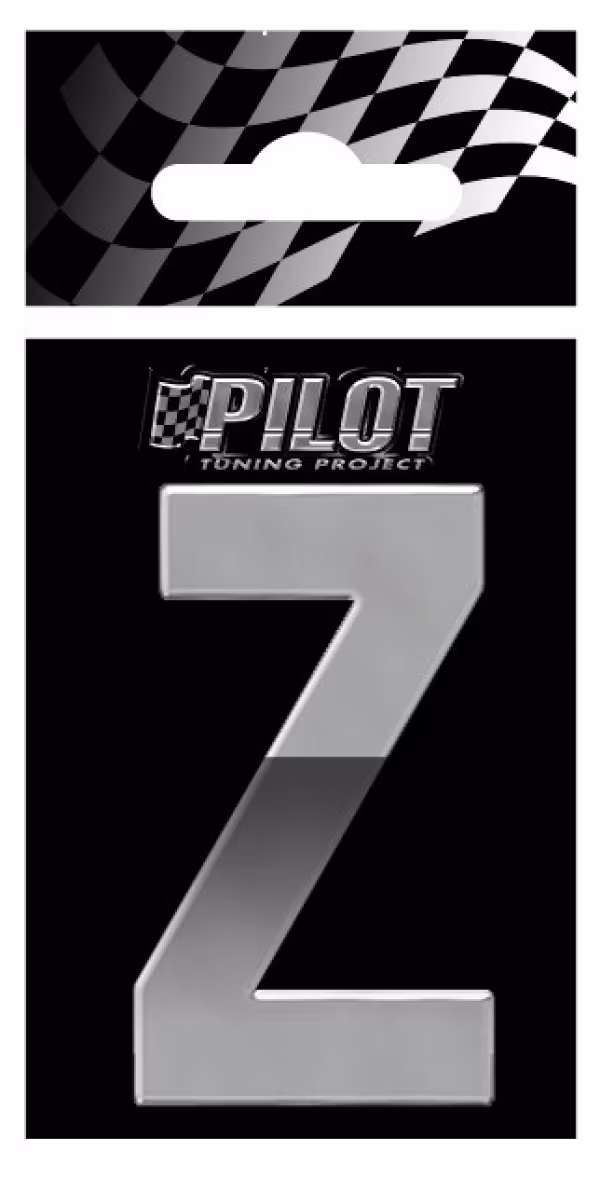 Pilot 3D Letters Type-5 (56 mm) - Z