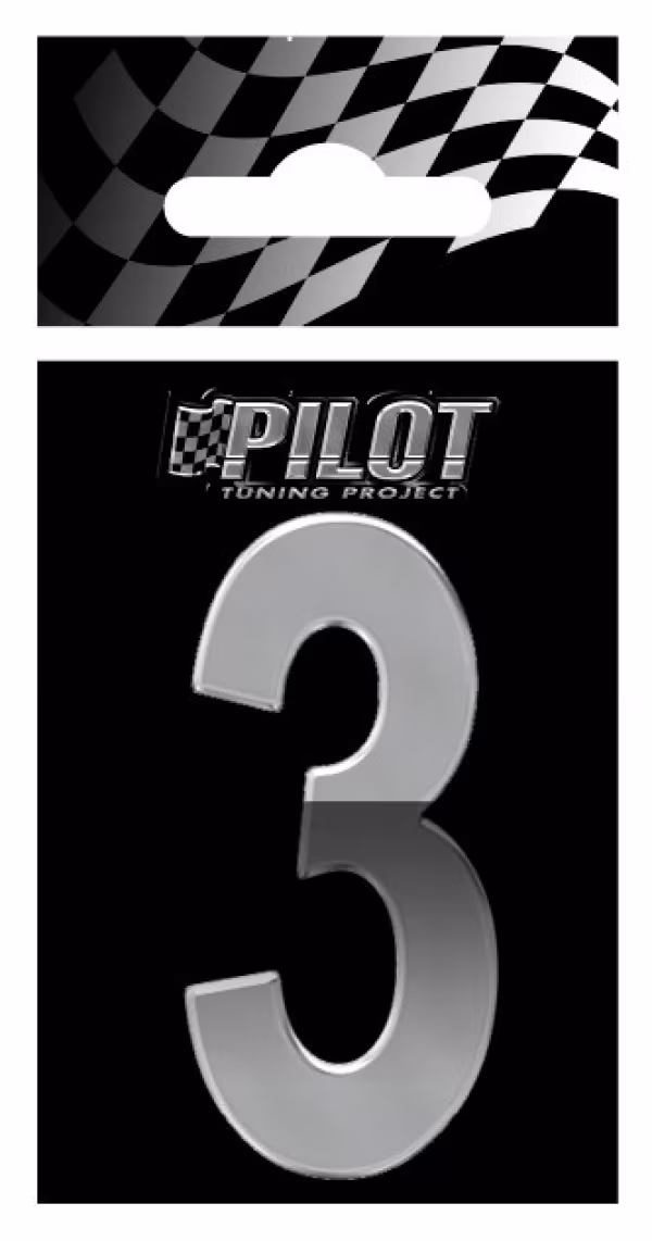 Pilot 3D Letters Type-5 (56 mm) - 3
