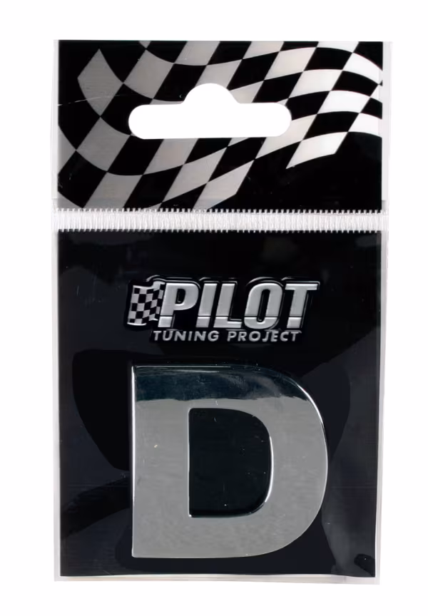 Pilot 3D Letters Type-3 (28 mm) - D