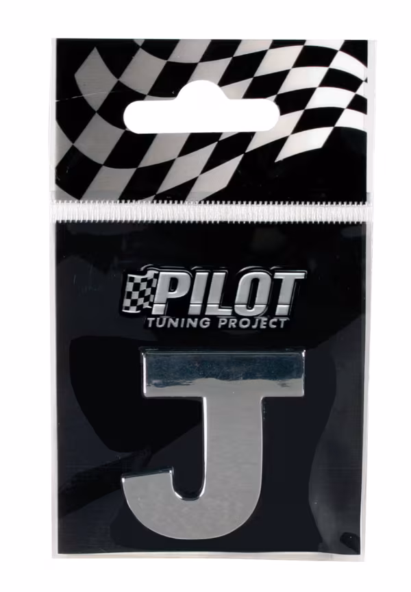 Pilot 3D Letters Type-3 (28 mm) - J