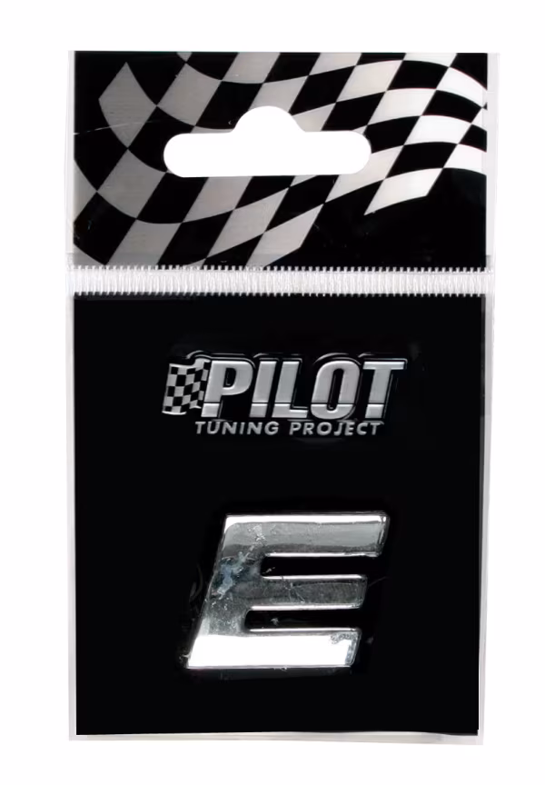 Pilot 3D Letters Type-1 (18 mm) - E