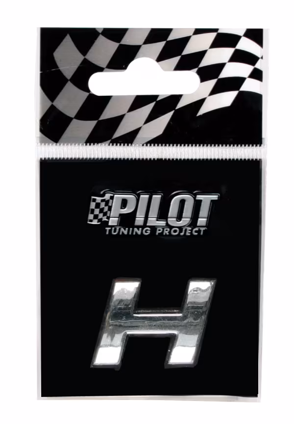 Pilot 3D Letters Type-1 (18 mm) - H