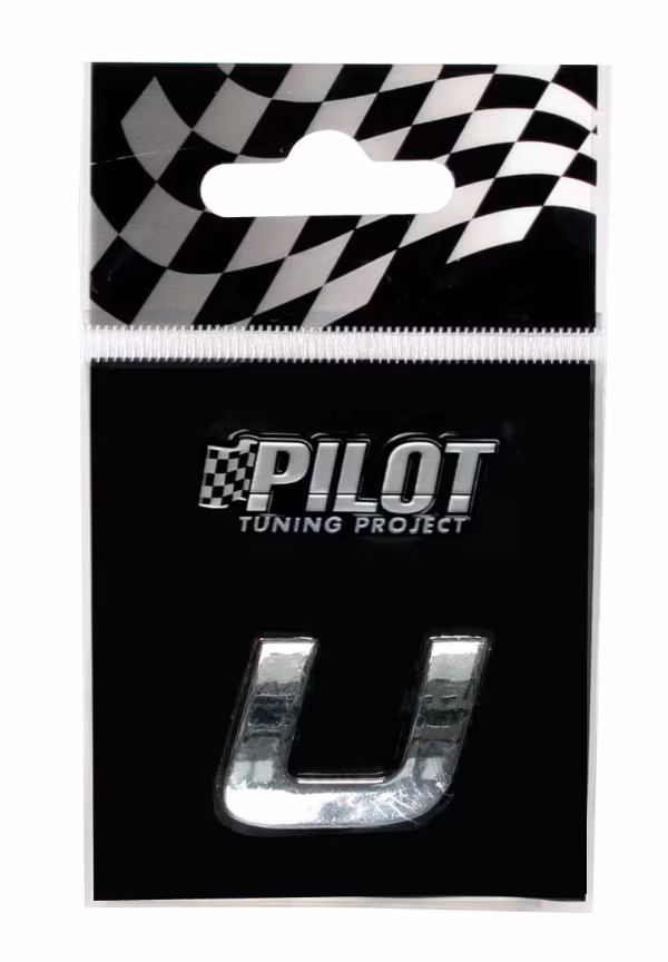 Pilot 3D Letters Type-1 (18 mm) - U