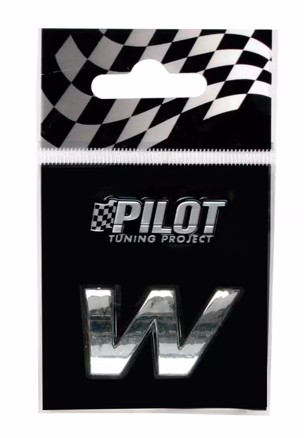 Pilot 3D Letters Type-1 (18 mm) - W