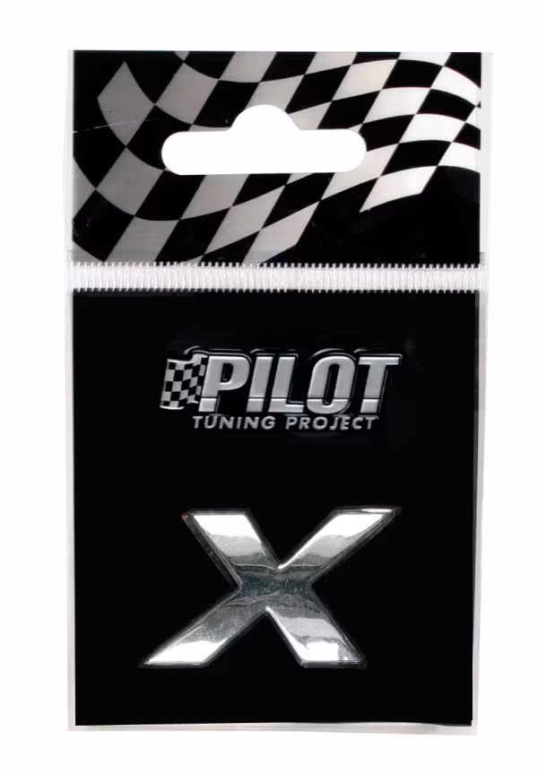 Pilot 3D Letters Type-1 (18 mm) - X