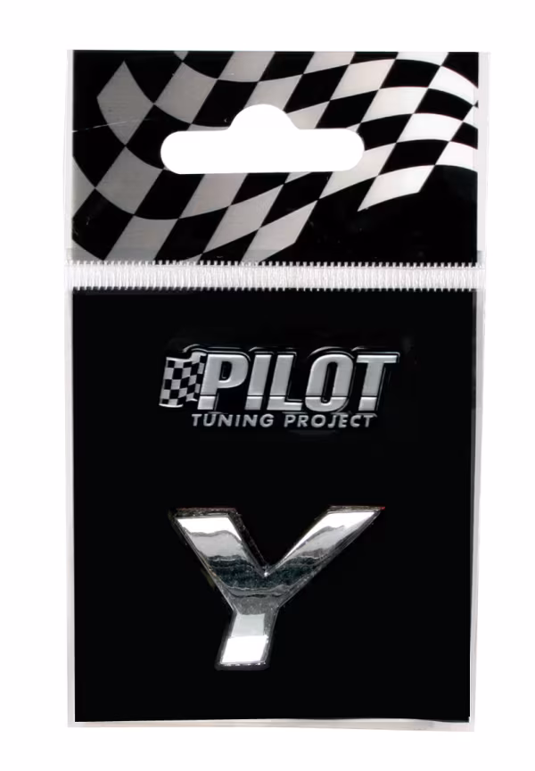Pilot 3D Letters Type-1 (18 mm) - Y