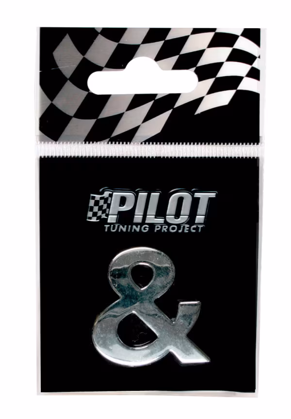 Pilot 3D Letters Type-1 (18 mm) - &