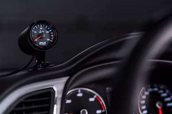 Pilot Black Analogue Gauge Series, Temperatura acqua - Ø 2” (52 mm)