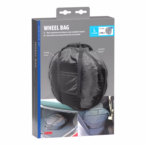 Lampa Wheel Bag, borsa copriruota di scorta