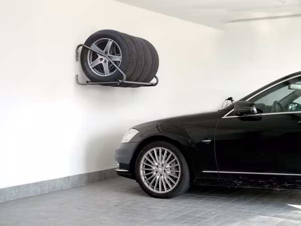 Lampa XL wheelrack, supporto porta gomme e cerchioni da parete