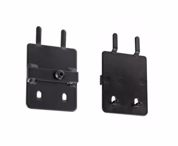 Lampa Coppia di ganci in metallo per dispenser