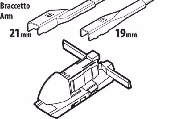 Lampa Adattatori speciali per spazzole Pro-Use - 10 pz - H