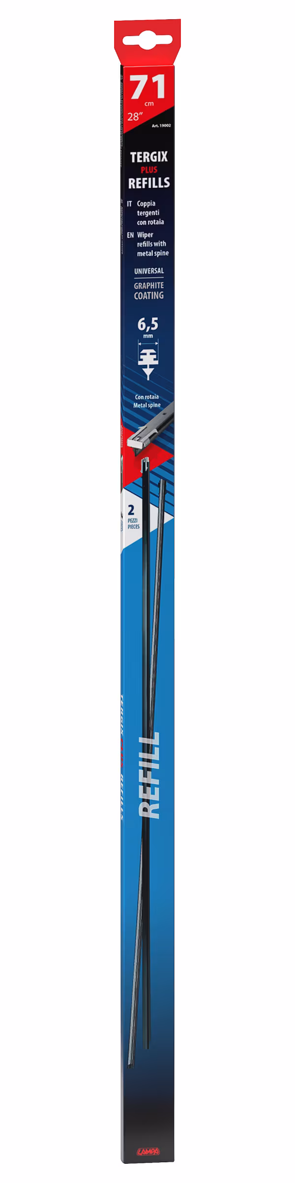 Lampa Tergix Plus - 71 cm - con rotaia - 2 pz