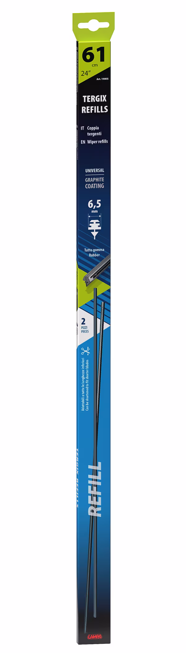 Lampa Tergix - 61 cm - senza rotaia - 2 pz
