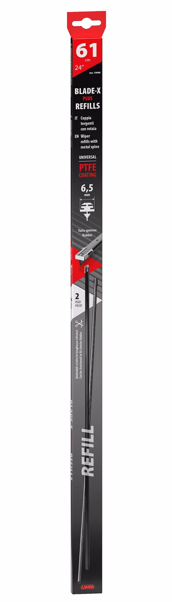 Lampa Blade-X Plus - 61 cm - con rotaia - 2 pz