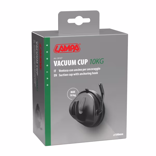 Lampa Ventosa con uncino per ancoraggio - Ø