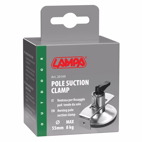 Lampa Ventosa per fissaggio pali tende da sole - Ø 55 mm - 8 kg