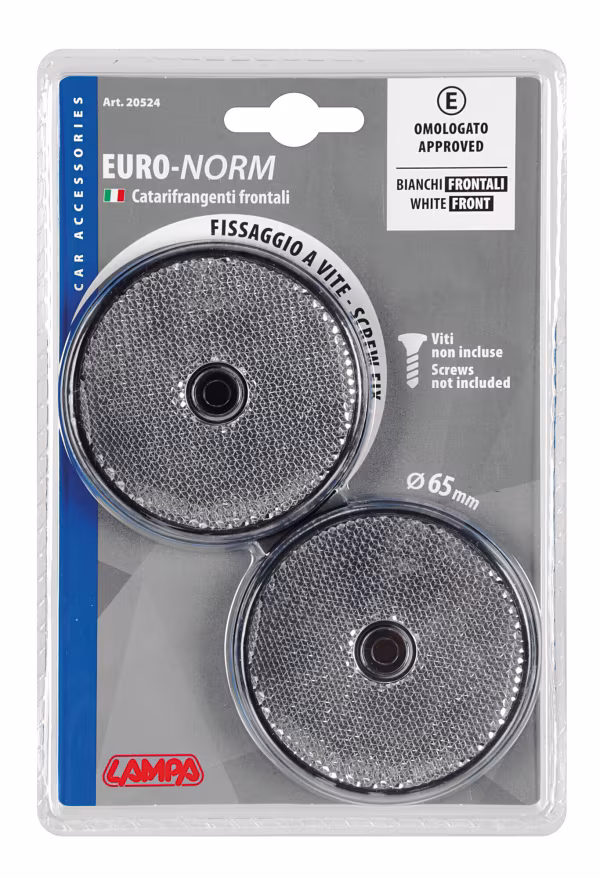 Lampa Catarifrangenti rotondi - Ø 65 mm