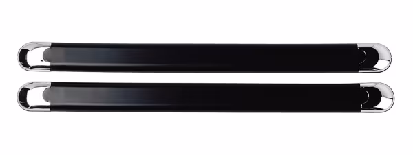 Pilot Bumper-Chrome, coppia salva-paraurti adesivi