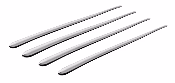 Pilot Mirror-Trims 4, decorazioni adesive cromate, 4 pz - 170 mm